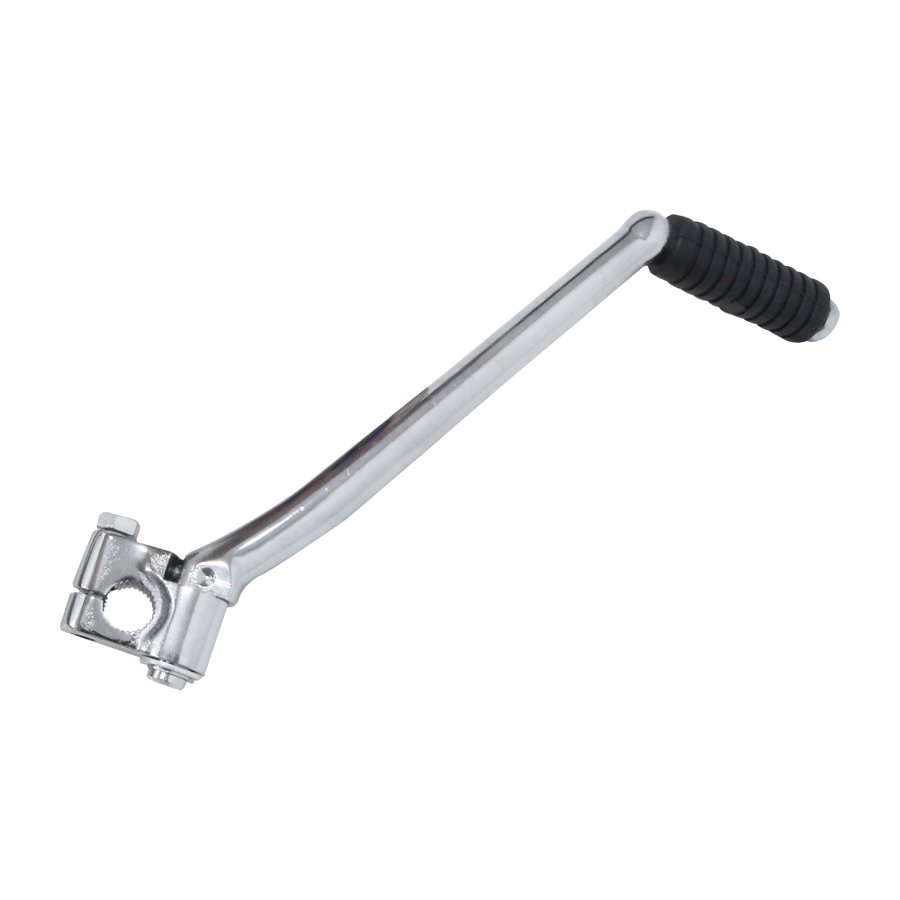 Pedal de partida p/ moto honda cg 125 titan ks - kse 00/04 - cg 125 fan 04/08 (cromado)